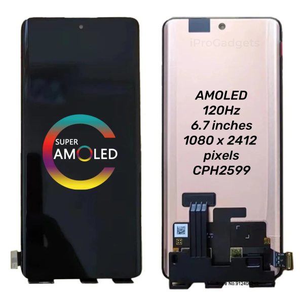 Replacement AMOLED Display Touch Screen for Oppo Reno11 5G CPH2599 Online