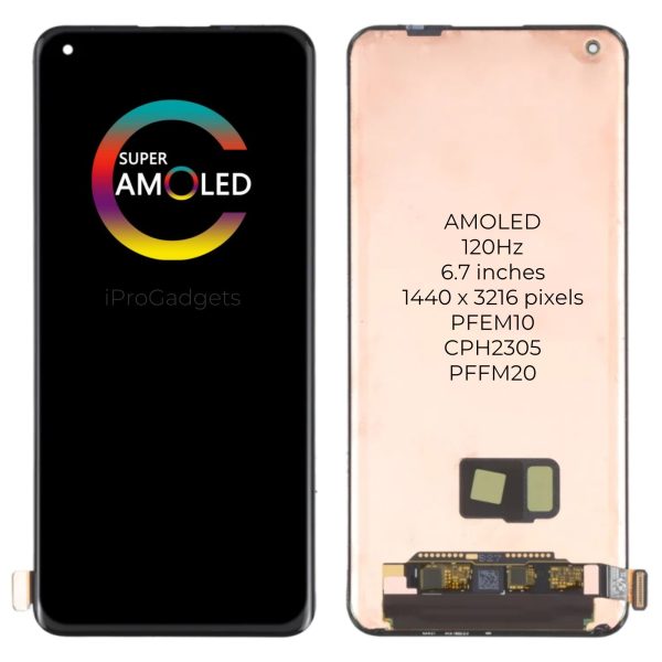 Replacement AMOLED Display Touch Screen For OPPO Find X5 Pro PFEM10 CPH2305 PFFM20 Sale