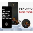 Replacement For OPPO Reno6 5G PEQM00 CPH2251 AMOLED Display Touch Screen Assembly Online now