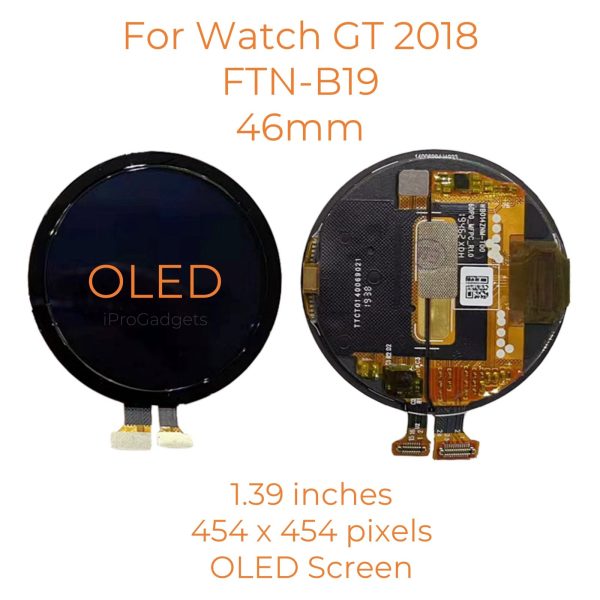 Replacement OLED Display Touch Screen For Huawei Watch GT 2018 46mm FTN-B19 For Cheap