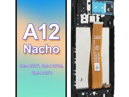 Replacement LCD Display Touch Screen With Frame for Samsung Galaxy A12 Nacho SM-A127F SM-A127M SM-A127U Cheap