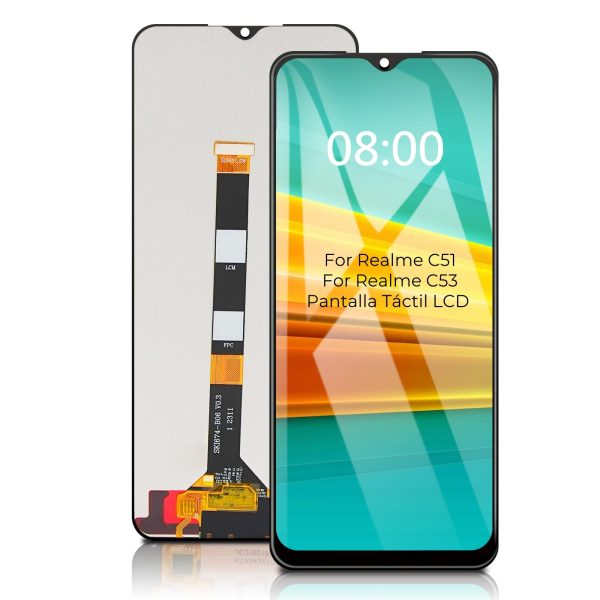 Replacement LCD Display Touch Screen For Realme C51 RMX3830 C53 RMX3760 Cheap