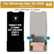 Replacement for Motorola Moto Razr 5G 2020 XT2071 Front Big Foldable OLED LCD Touch Screen Assembly Online Sale