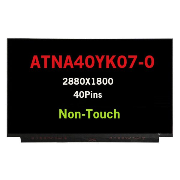 14 inch OLED LCD Screen ATNA40YK07 ATNA40YK07-0 for ASUS Vivobook Pro 14X OLED N7400PC Zenbook 14 UM3402 UX3402 K3400p K3400 For Sale