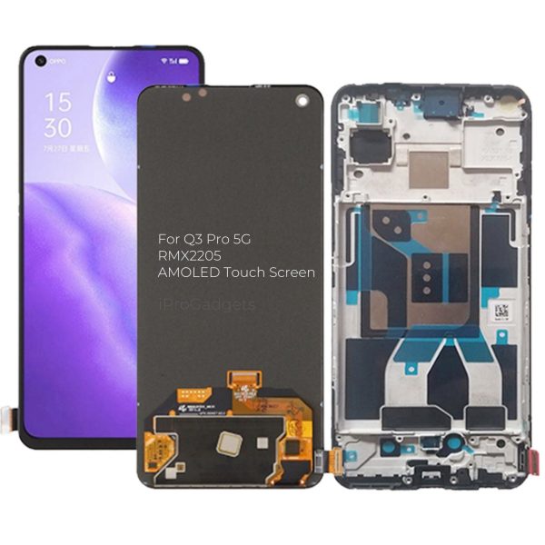 Replacement AMOLED Display Touch Screen With Frame For Realme Q3 Pro RMX2205 Supply