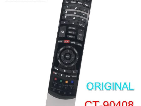 Genuine Original CT-90408 Remote Control For Toshiba TV Controle Remoto Controller Free Shipping Online Hot Sale