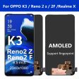 AMOLED LCD Display Touch Screen For OPPO Realme X RMX1901 RMX1903 Reno2 F   Reno2 Z   K3 CPH1955 PCGM00 Online Hot Sale