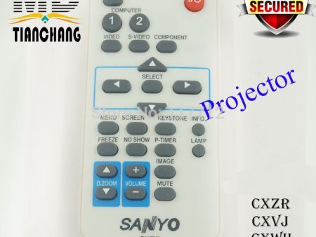 FREE SHIPPING Remote Control For SaMyo Projector CXZR Compatible For CXVB CXVJ CXWH CXWJ Projector Parts Online Hot Sale