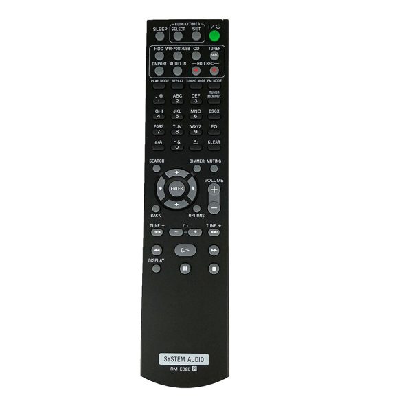 NEW Original RM-E02E FOR SONY SYSTEM AUDIO Remote control FOR HCDE300HD NASE300HD Fernbedienung Online