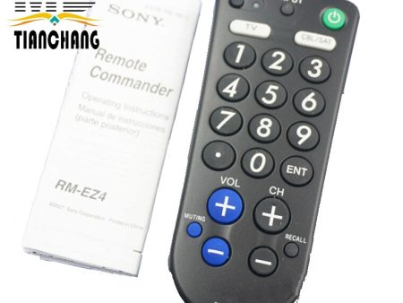 ( Used) Original REMOTE RM-EZ4  BC2 TV Remote Controls Big Button Remote For Sony SBL SAT RMEZ4 Online now