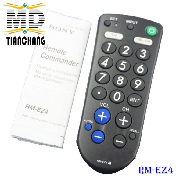 ( Used) Original REMOTE RM-EZ4  BC2 TV Remote Controls Big Button Remote For Sony SBL SAT RMEZ4 Online now