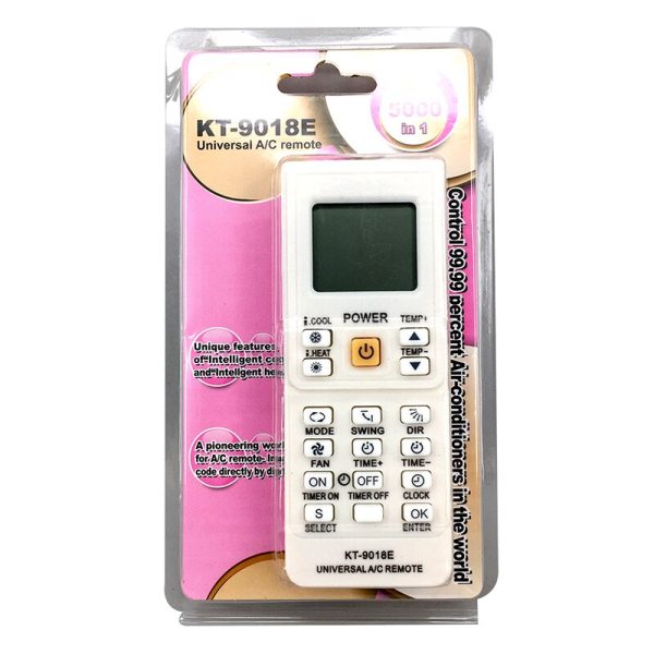 5000 in 1 Universal Air Conditioner Remote Control KT-9018E LCD AC Fernbedienung Fashion