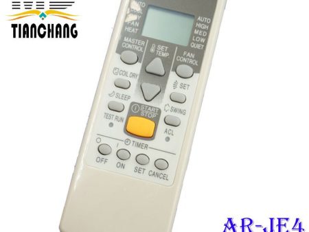 Free shipping  air conditioner remote control AR-JE6 AR-JE3 AR-JE4 Treasures air conditioner remote control Online Hot Sale