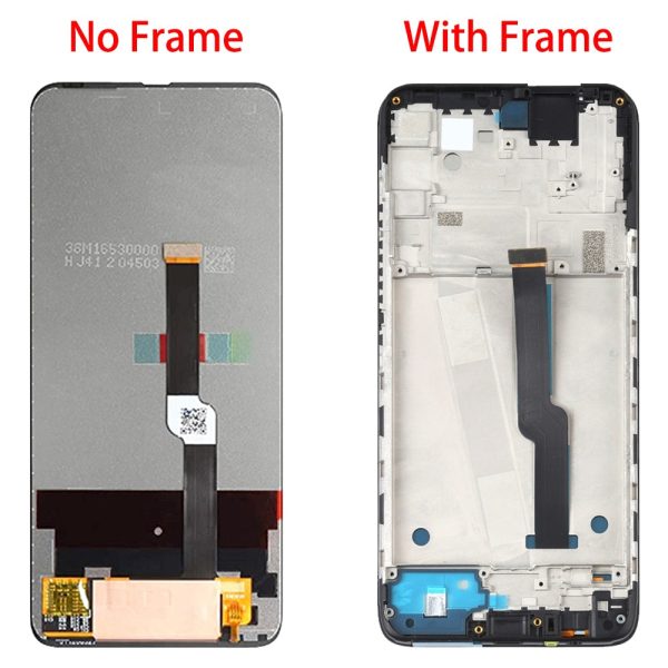 Replacement for Motorola Moto One Fusion Plus XT2067 LCD Display Touch Screen Digitizer Assembly With Frame For Sale