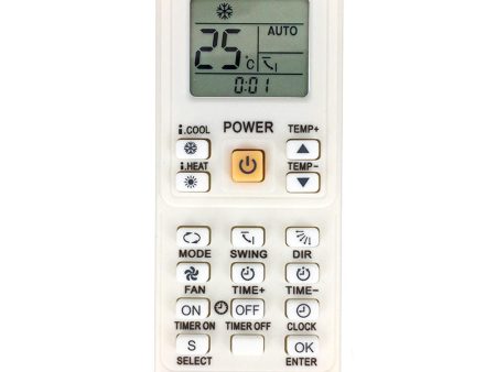 (2PCS Lot) 5000 in 1 High Quality AC KT-9018E General Remote Control For AUX  Electrolux  Fujitsu  Gree  DAIKIN  TCL Air AC Supply