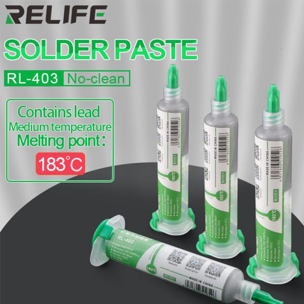 10CC Solder Paste Flux RELIFE Soldering Paste RL-403 Solder Tin Online now