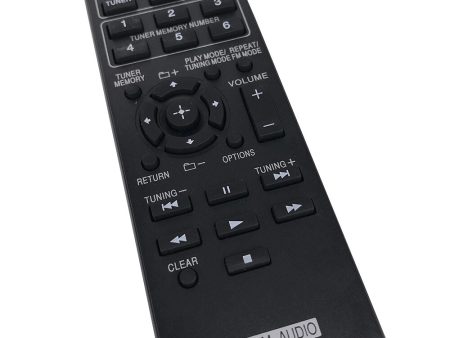 New Replacement for Sony Remote Control RM-AMU187 For PERSONAL AUDIO SYSTEM GTK-N1BT Fernbedienung For Sale