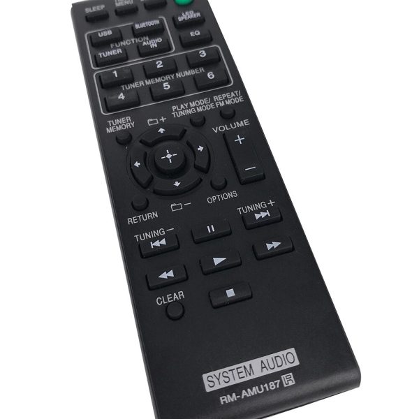 New Replacement for Sony Remote Control RM-AMU187 For PERSONAL AUDIO SYSTEM GTK-N1BT Fernbedienung For Sale