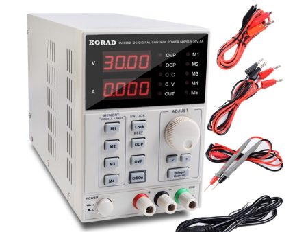 Adjustable Power Supply KA3005D 30V 5A Precision Digital Programmable Laboratory Switching DC Power Supply 220V Online Sale