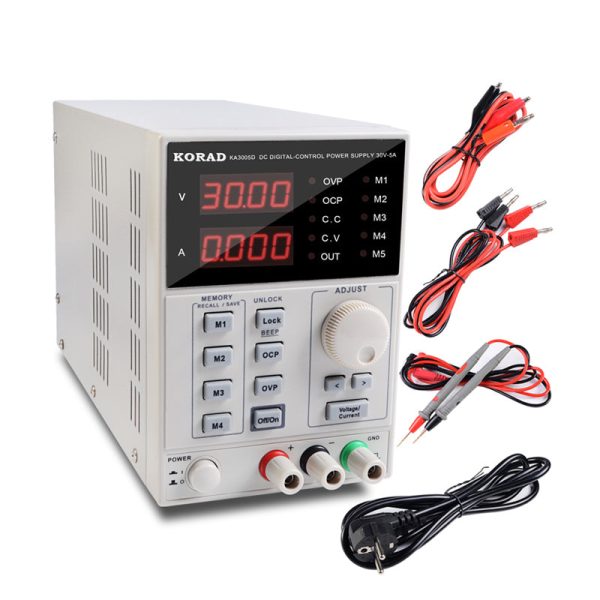 Adjustable Power Supply KA3005D 30V 5A Precision Digital Programmable Laboratory Switching DC Power Supply 220V Online Sale