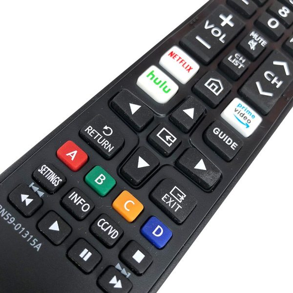 BN59-01315A Replaced Remote Control fit for Samsung 2019 Smart 4K UHD TV HDTV NU43RU7100 UN43RU7200 UN43RU710D UN50RU7100 NEW Cheap