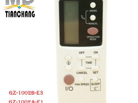 (4 pieces lot)New remote control  for gz-1002b   air conditioner general  gz-1002a-e3 free shipping Online