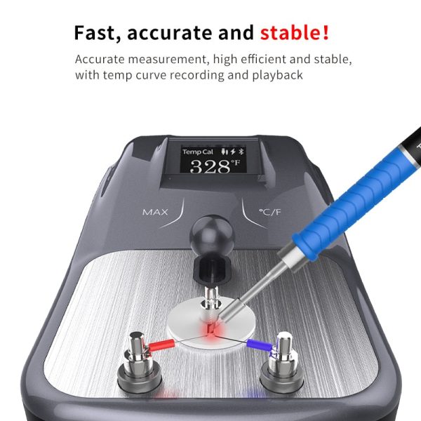 Aixun DT01 Digital Thermometer Soldering Iron Head Air Gun Curve Record Temperature Automatic Calibration Tools Sets Sale