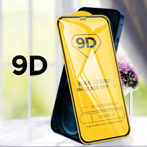 For iPhone 9D High Clear Tempered Glass Full Cover Protective Hot on Sale