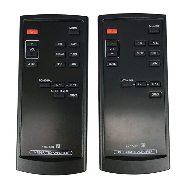 90% New Original AXD7469 AXD7472 For Pioneer Integrated Amplifier Remote Control For Sale