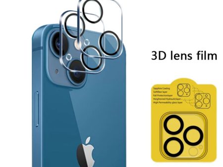 For iPhone 15 Plus Pro Max Camera Tempered Glass 3D Lens Film For Sale