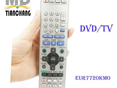 FREE SHIPPING REMOTE CONTROL FOR EUR7720KMO  DMR-E55 DVD RECORDER Fashion