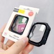 For Apple Watch Waterproof Case With Glass Screen Protector on Sale