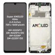 Replacement AMOLED Display Touch Screen With Frame For Samsung Galaxy M22 M225F F22 E225F Online Hot Sale