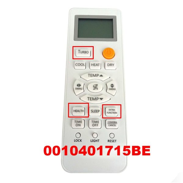 0010401715BE 0010401715AD Remote Control Replacement for Haier Westinghouse Air Conditioner Fernbedienung Supply