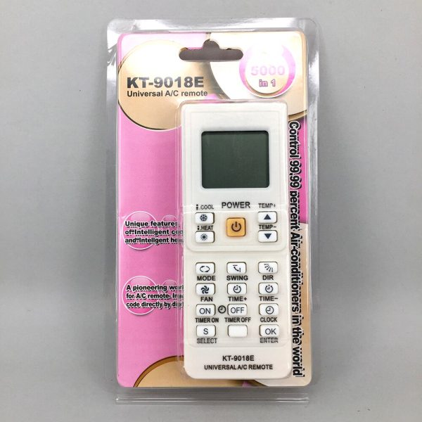 5000 in 1 KT-9018E Air Conditioner General Remote Control For AUX  Electrolux  Fujitsu  Gree  DAIKIN  TCL Air Conditioning For Sale