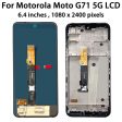 AMOLED LCD Display Touch Screen With Frame for Motorola Moto G71 5G XT2169-1 For Sale