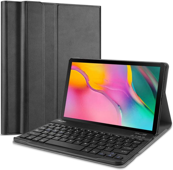 For Samsung Galaxy Tab A 10.1 T510 T515 T517 Smart Bluetooth Keyboard Case on Sale