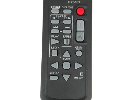 80% New Original Remote Control RMT-835 for Sony Camcorder HDR-PJ580E PJ790E PJ820E TD30E CX900E XR350 CX370 PJ760 CX760 PJ790 Online now