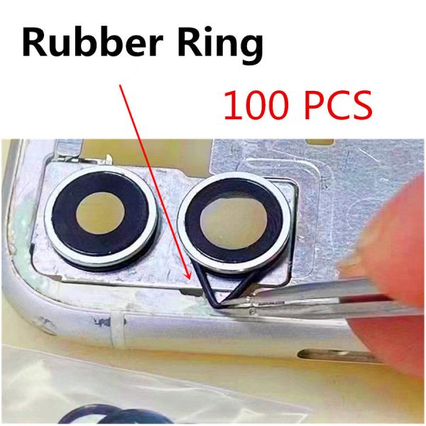 100 PCS Original Rubber Ring Near Dedicated to Big Hole Back Glass Repair Replacement Online now