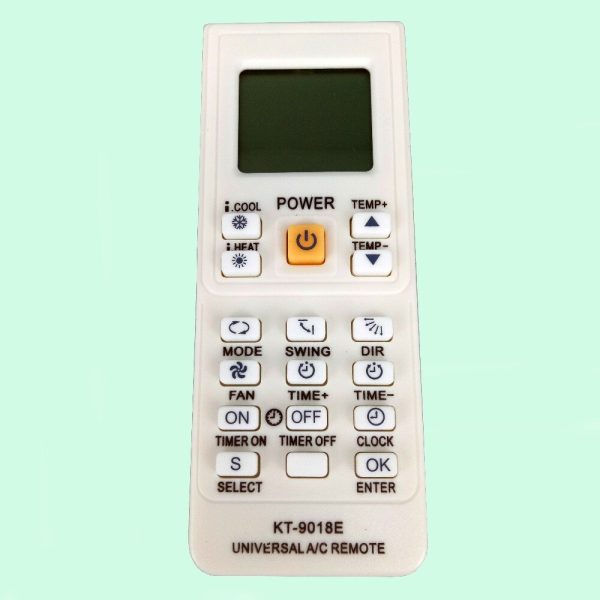 (10pcs lot)Universal Air Conditioner Remote Control KT-9018E LCD Fernbedienung Online now