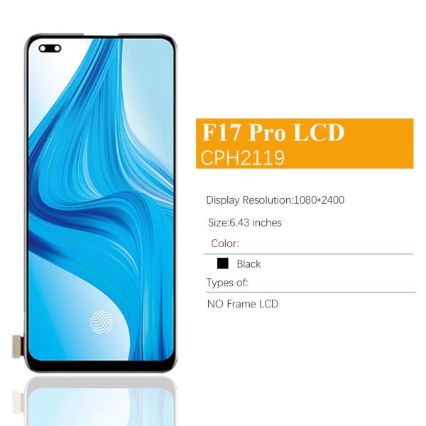 AMOLED LCD Display Touch Screen for OPPO F17 Pro CPH2119 Online Sale