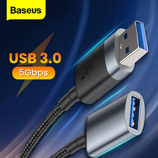 Cafule Cable USB 3.0 Male to USB3.0 Female 2A 1m Online Sale