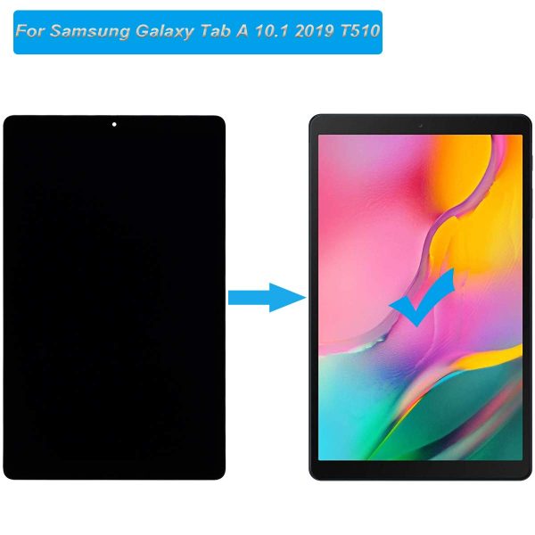 Replacement For Samsung Galaxy Tab A 10.1 T510 T515 T510F T515F LCD Display Touch Screen Assembly Hot on Sale