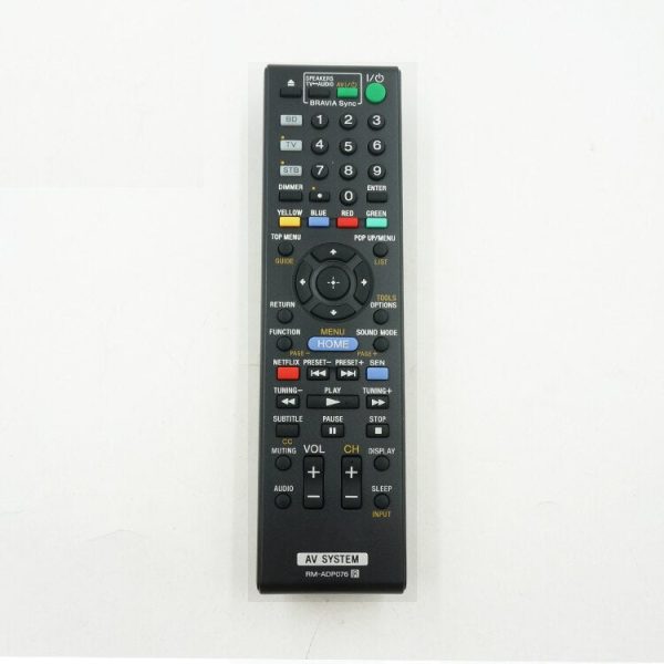 AV System remote FOR RM-ADP076 BDV-N890 BDV-N890W BDV-N890W Z use for  AV SYSTEM Online Sale