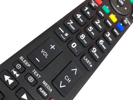 FOR PANASONI PAN-918 Universal LCD TV Remote Control works for Panasonic 3D Smart HDTVs N2QAYB000485 TC-2140 SC-32HK860N For Cheap