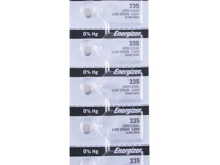 335 Energizer Watch Battery (SR512SW) For Discount