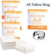 AF-ET Yellow Tension Ring Crystals Assortment (18.0~33.0mm by 0.5mm Increments) Total 31 PCs Hot on Sale