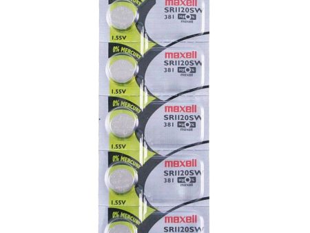 381 Maxell Watch Battery (SR1120SW) Online Sale