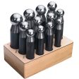 DP-150, Dapping Punch with Wooden Stand (Set of 12) on Sale