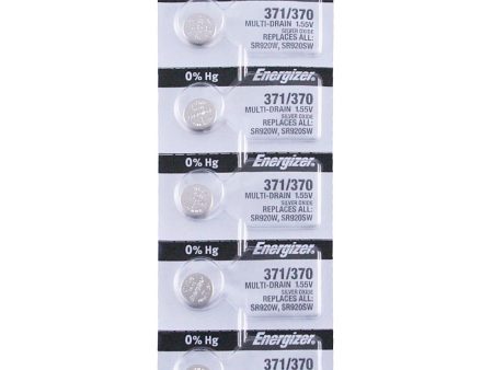 371 370 Energizer Watch Battery (SR920SW) For Cheap